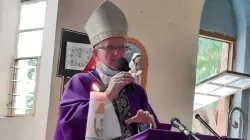 Bishop John Ryan speaking at the launch of the national preparations for Vocations Sunday that was spearheaded by the Pontifical Missionary Society (PMS) in Malawi. Credit: ECM