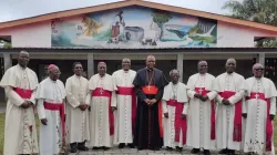Bishops of the Ecclesiastical Province of Kinshasa after the closing Mass of their Ordinary Assembly in Idiofa, Kwilu Province on February 22, 2020. / CENCO