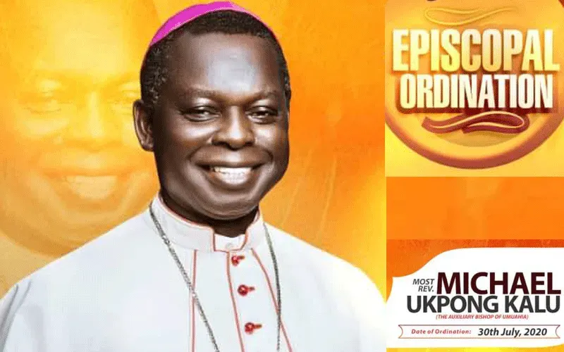 Bishop Michael Kalu Ukpong, appointed Bishop of Nigeria’s Umuahia Diocese on 1 November 2022. Credit: Courtesy Photo