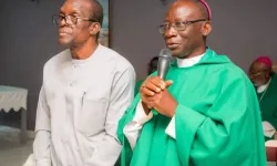 Bishop Matthew Kwasi Gyamfi and Honourable Alban S. K. Bagbin, Speaker of Ghana’s Parliament. Credit: Catholic Trends