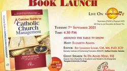 A poster announcing the launching of the book titled "A Concise Guide to Catholic Church Management, the African Edition.” Credit: Paulines Publications Africa