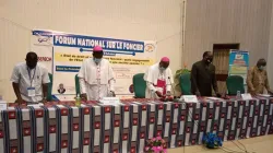 Members of the Episcopal Conference of Burkina Faso and Niger (CEBN) during the April 14 -16 National Forum on Land Governance and Social Cohesion.