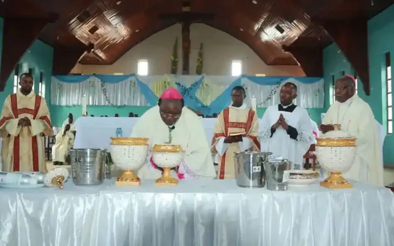 Bishop Melchisedec Sikuli Paluku of the Catholic Diocese of Butembo-Beni in the Democratic Republic of Congo (DRC). Credit: Radio Moto