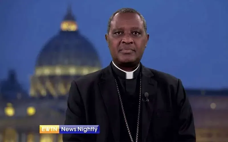 Antoine Cardinal Kambanda during an interview with EWTN News on 28 November 2020. Credit: EWTN News