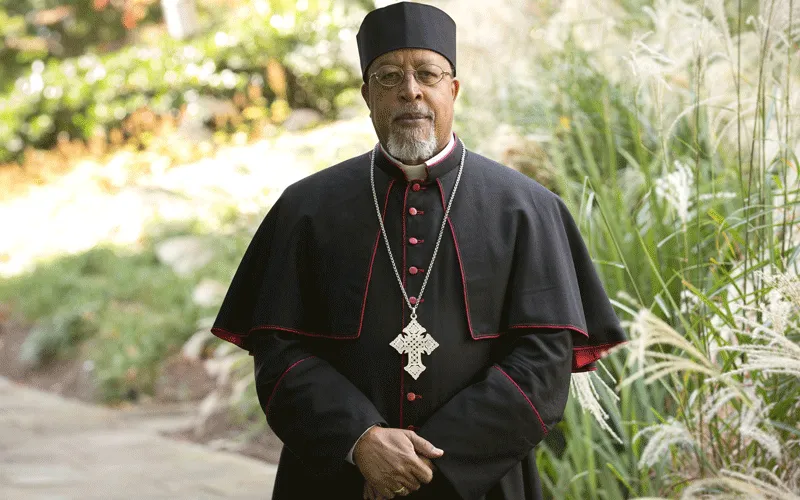 Berhaneyesus Cardinal Souraphiel, Archbishop of Addis Abeba (Ethiopian), Ethiopia.