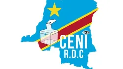 Logo of the Independent National Electoral Commission (CENI) in DR Congo. Credit: CENI