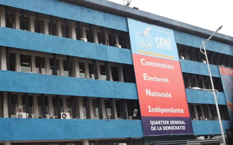 The headquarters of the Independence National Electoral Commission (CENI) in the Democratic Republic of Congo. Credit: Courtesy Photo