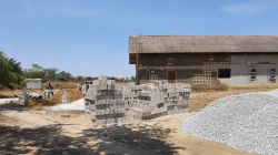 Work has begun on a new chapel for St. Mary’s Parish, located in the village of Nambe in Kabwe, Zambia, thanks to donor funding from Salesian Missions, the U.S. development arm of the Salesians of Don Bosco. Credit: Salesian Missions