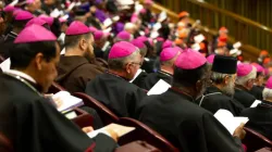 The opening day of the 15th Ordinary General Assembly of the Synod of Bishops in the Vatican Synod Hall on Oct. 3, 2018. | Daniel Ibáñez/CNA.