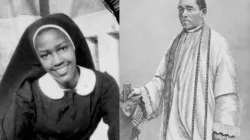Sister Thea Bowman and Venerable Augustus Tolton. | Courtesy of the Franciscan Sisters of Perpetual Adoration / New York Public Library