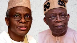 President Bola Ahmed Tinubu (right) urged to “correct the fallacies” that the immediate former governor of Kaduna State, Nasir Ahmad El-Rufai (left), made in a viral video. Credit: Courtesy Photo