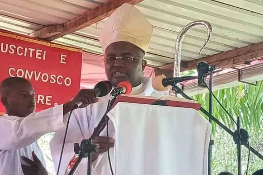 Bishop Belmiro Cuica Chissengueti of Angola’s Cabinda Diocese. Credit: Cabinda Diocese