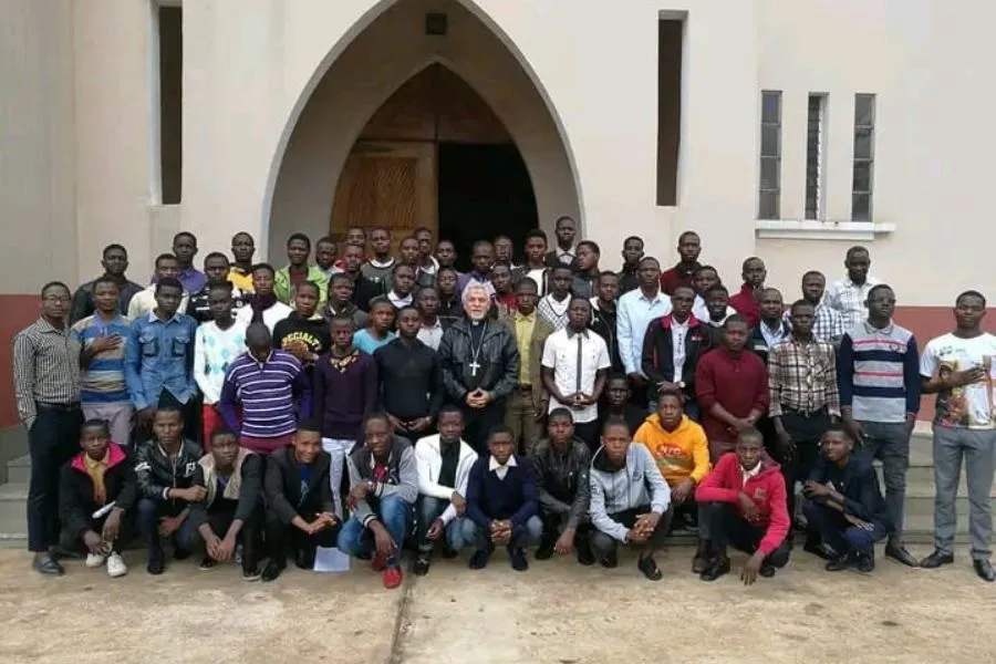 Seminarians of the St. Joseph Major Seminary of Angola's Lwena Diocese. Credit: Fr. Amilton Camuele