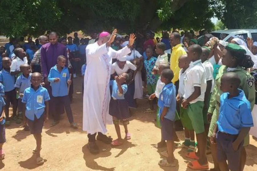 Bishop Isaac Bundepuun Dugu of the Diocese of Katsina-Ala in Nigeria. Credit: AMORE Media