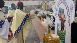 Archbishop Ignatius Ayau Kaigama during the 5th Pan African Catholic Charismatic Renewal Congress held in Abuja, Nigeria. Credit: Abuja Archdiocese