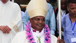 Bishop Jean Michaël Durhône of Port Louis in Mauritius. Credit: Défi Plus