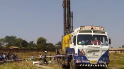 A well drilling project at Don Bosco parish of Malawi's Archdiocese of Lilongwe. Credit: Fr. Joseph Czerwinski