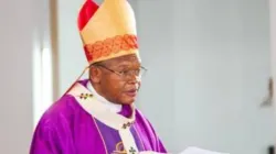 Fridolin Cardinal Ambongo during Holy Mass in honor of late Chérubin Okende, the spokesman of Together for the Republic, one of the main opposition parties in the Democratic Republic of Congo (DRC). Credit: Radio Okapi/Jonathan Fuanani