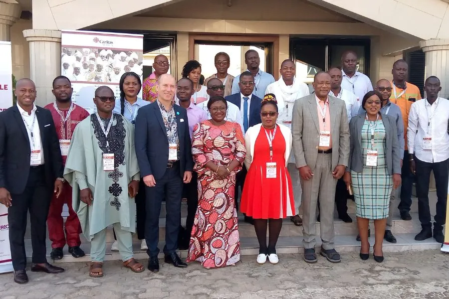 Caritas members at the first Knowledge Management for Change (KM4Change) in Africa Conference in Lomé, Togo, on Tuesday, June 13. Credit: Caritas Africa