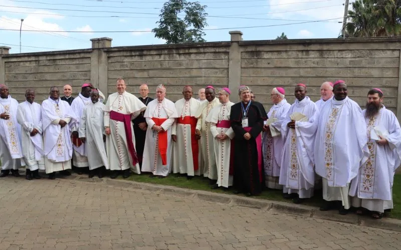 Representatives of the  Symposium of Episcopal Conference of Africa and Madagascar (SECAM) and the Council of European Bishops' Conferences (CCEE). Credit: ACI Africa