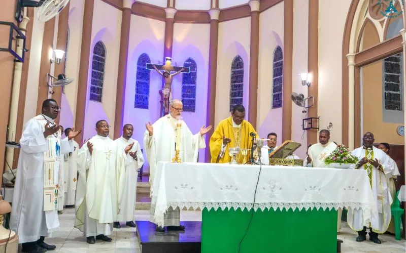 Celebration of World Day for Consecrated Life (WDCL) at Our Lady of Rosary Cathedral of Mozambique’s Beira Archdiocese. Credit: Beira Archdiocese