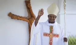 Bishop Jean Michaël Durhône of the Catholic Diocese of Port Louis in Mauritius. Credit: Catholic Diocese of Port Louis