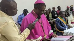 Archbishop Andrew Fuanya Nkea, President of the National Episcopal Conference of Cameroon (NECC) during the 9 January 2024 opeining ceremony of the 47th Annual Seminar of NECC. Credit: NECC