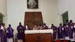 Archbishop Luzizila Kiala during the closing Mass of the First National Meeting of Liturgy Coordinators in Angola. Credit: Radio Ecclesia