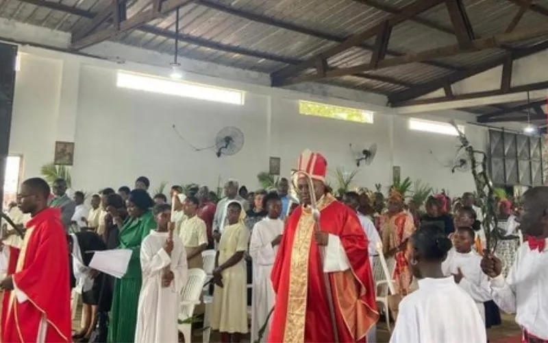 Bishop Belmiro Cuica Chissengueti of Cabinda Archdiocese in Angola. Credit: Radio Ecclesia