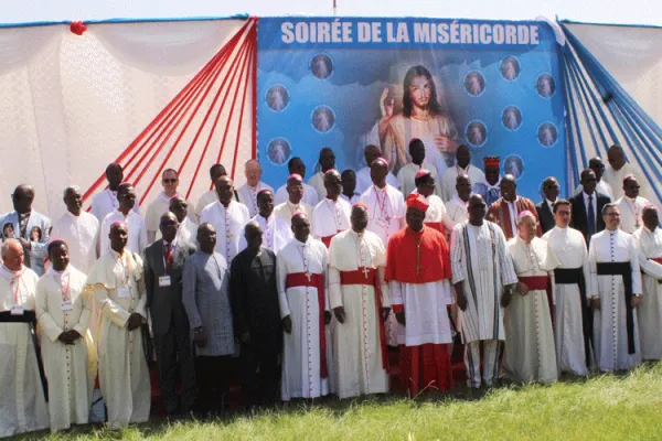 Group Photo of Archbishops and Bishops at the Opening Ceremony of the 4th Pan-African Congress on Divine Mercy in Ouagadougou, Burkina Faso, November, 19 2019 / ACI Africa