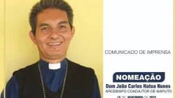 Bishop João Carlos Hatoa Nunes, appointed Coadjutor Archbishop of the Archdiocese of Maputo in Mozambique on 15 November 2022. Credit: Archdiocese of Maputo