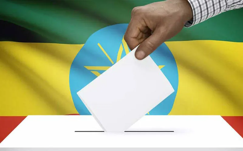 An image showing vote casting in Ethiopia. Credit: Courtesy Photo