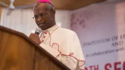Richard Kuuia Cardinal Baawobr, speaking at the opening ceremony of the 19th Plenary Assembly of SECAM in Accra, Ghana. Credit: ACI Africa