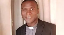 Fr. Joseph Danjuma Shekari, freed Monday, 7 February 2022 after 24hours in captivity in Nigeria’s Kafanchan Diocese. Credit: Kafanchan Diocese