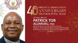 An invitation card to the 40th anniversary of the Priestly Ordination of Fr. Patrick Alumuku. Credit: Courtesy Photo