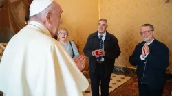 Fr. Luigi Maccali after an audience with Pope Francis in Rome. / ©️ Vatican Media