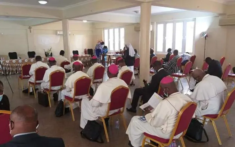 Members of of the Ghana Catholic Bishops Conference (GCBC) and Christian Council of Ghana (CCG) during their annual joint meeting at the Saint James Catholic Church, Osu, Accra. Credit: GCBC