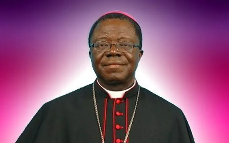 ishop Joseph Osei-Bonsu of the Catholic Diocese of Konongo-Mampong in Ghana. Credit: Radio Angelus