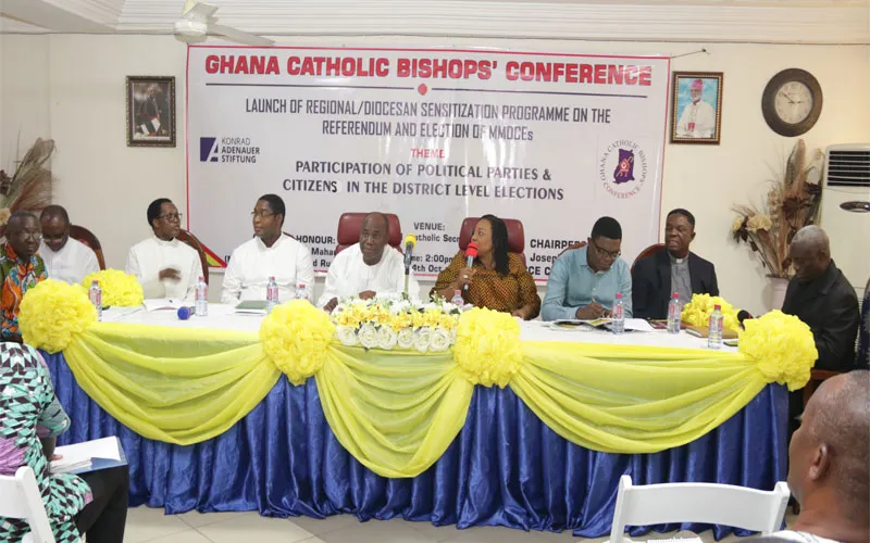 Facilitators at the regional and diocesan sensitization programme on the constitutional referendum in Ghana on October 4, 2019 / Damian Avevor