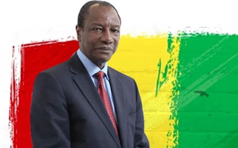 President Alpha Condé of Guinea