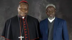 Dieudonné Cardinal Nzapalainga with late Imam Omar Kobine Lamaya.