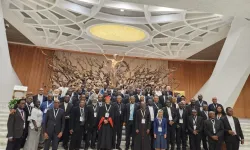 African delegates in the 16th Ordinary General Assembly of the Synod of Bishops in Rome. Credit: Vatican Media