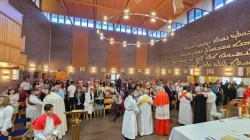 The world’s fourth shrine of Mary, Mother of Persecuted Christians, was dedicated at the Holy Martyrs Syriac Catholic Church in Kista, Northern Stockholm, in Sweden on July 22, 2023. | Photo courtesy of Father Benedict Kiely