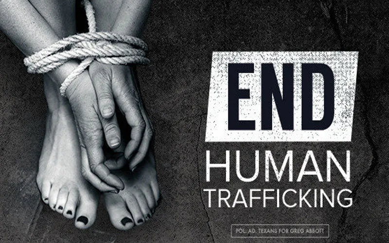 Image depicting appeal to put an end to human trafficking