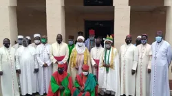 Bishops of Nigeria’s Kaduna Ecclesiastical Province with the Chiefs of Kagoro and the Emir of Jama’a in Southern Kaduna. Credit: Archdiocese of Kaduna