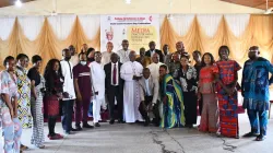 Archbishop Ignatius Kaigama with Catholic communicators in Nigeria/ Credit: Archdiocese of Abuja/Facebook