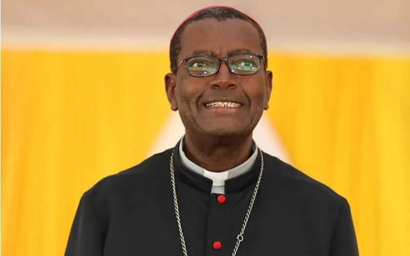 Bishop David Kamau, the Auxiliary Bishop of Nairobi Archbishop, who has been appointed Apostolic Administrator Nakuru Diocese in Kenya. Credit: Archdiocese of Nairobi