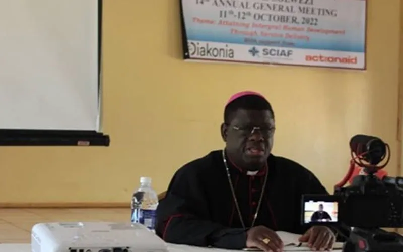 Bishop Charles Kasonde of Zambia’s Solwezi Diocese. Credit: ZCCB