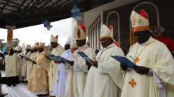 Bishops in Kenya taking commitment to fight against Corruption during the unveiling of six-month nation-wide campaign against corruption at Subukia Shrine,  Kenya on October 5, 2019 / ACI Africa