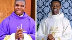 Father Jude Nwachukwu (left) and Father Kenneth Kanwa were kidnapped from their parish rectory in the Diocese of Pankshin in Nigeria on Feb. 1, 2024. / Credit: Ahiara Diocese